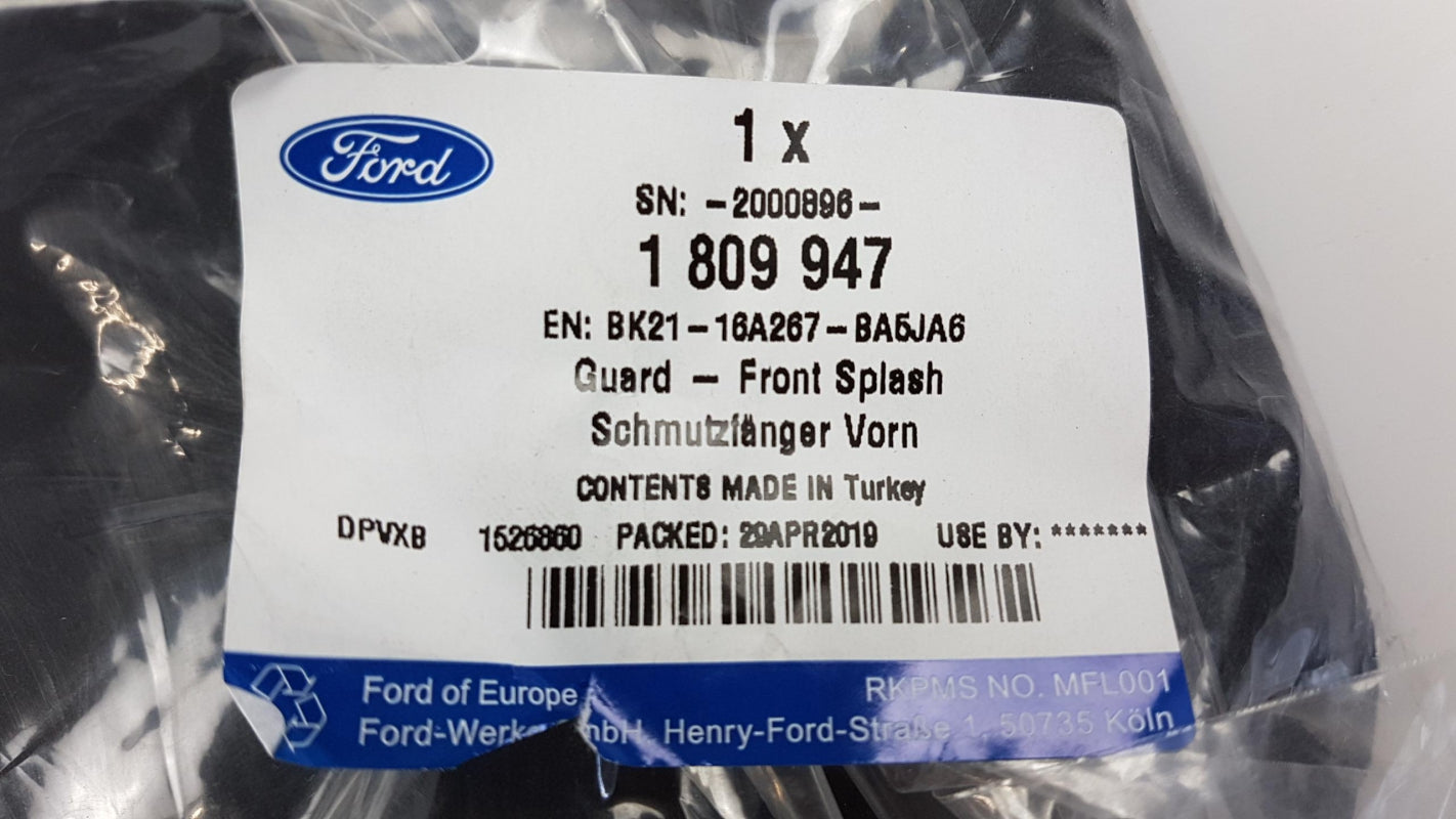 Original OE FORD Schmutzfänger 1809947