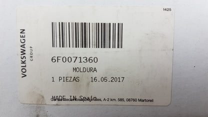 Original SEAT Ibiza V '17- Heckklappe Zierleiste silber 6F0071360