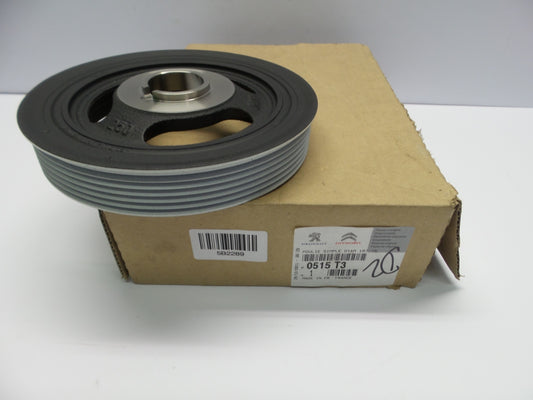 Original PEUGEOT 3008 5008 Bipper CITROEN C2-C5 Kurbelwelle Riemenscheibe 0515T3