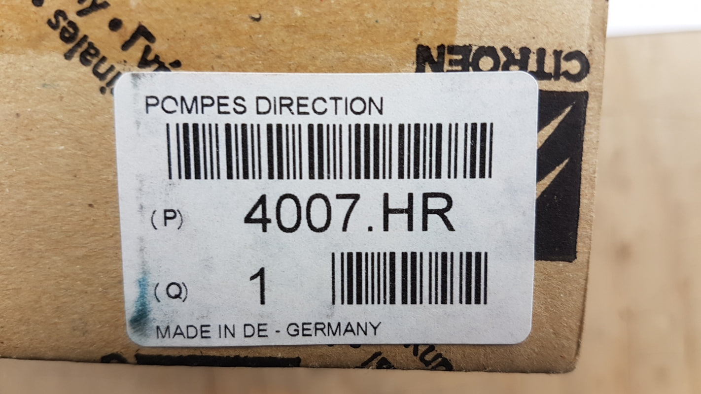 Original PEUGEOT 407 Lenkung Servopumpe 4007HR