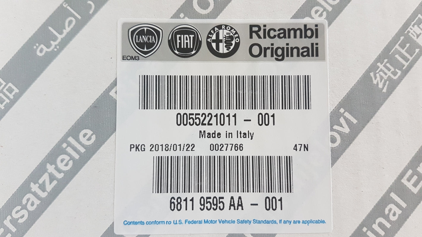 Original FIAT Punto '09-'11 500 '07-'12 LANCIA Musa '04-'12 Ölwanne 55221011