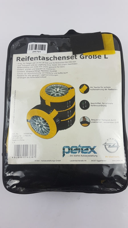 Original OE OPEL Reifenhüllen 95599242