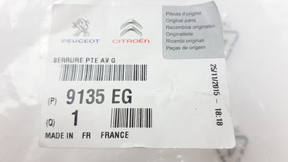 Original PEUGEOT Partner CITROEN Berlingo Türschloss Vorne Links 9135EG