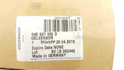 Original SKODA Fabia III (NJ) SEAT  Ibiza V (6F/KJ1) Ölstandsensor 04E907660D