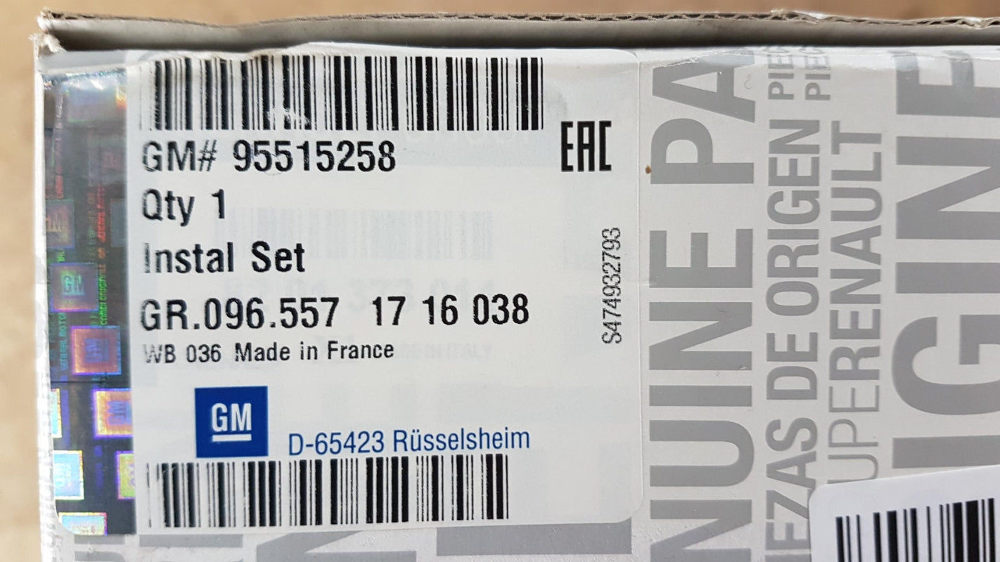 Original OPEL Vivaro-B Movano-B Einparkhilfe Hilfe zum Parken Hinten 95515258