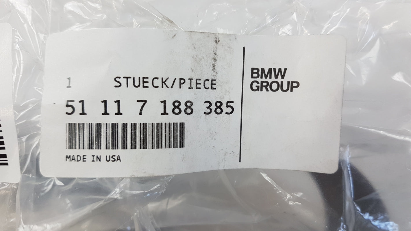 Original OE BMW Nebelscheinwerfer Abdeckung 51117188385