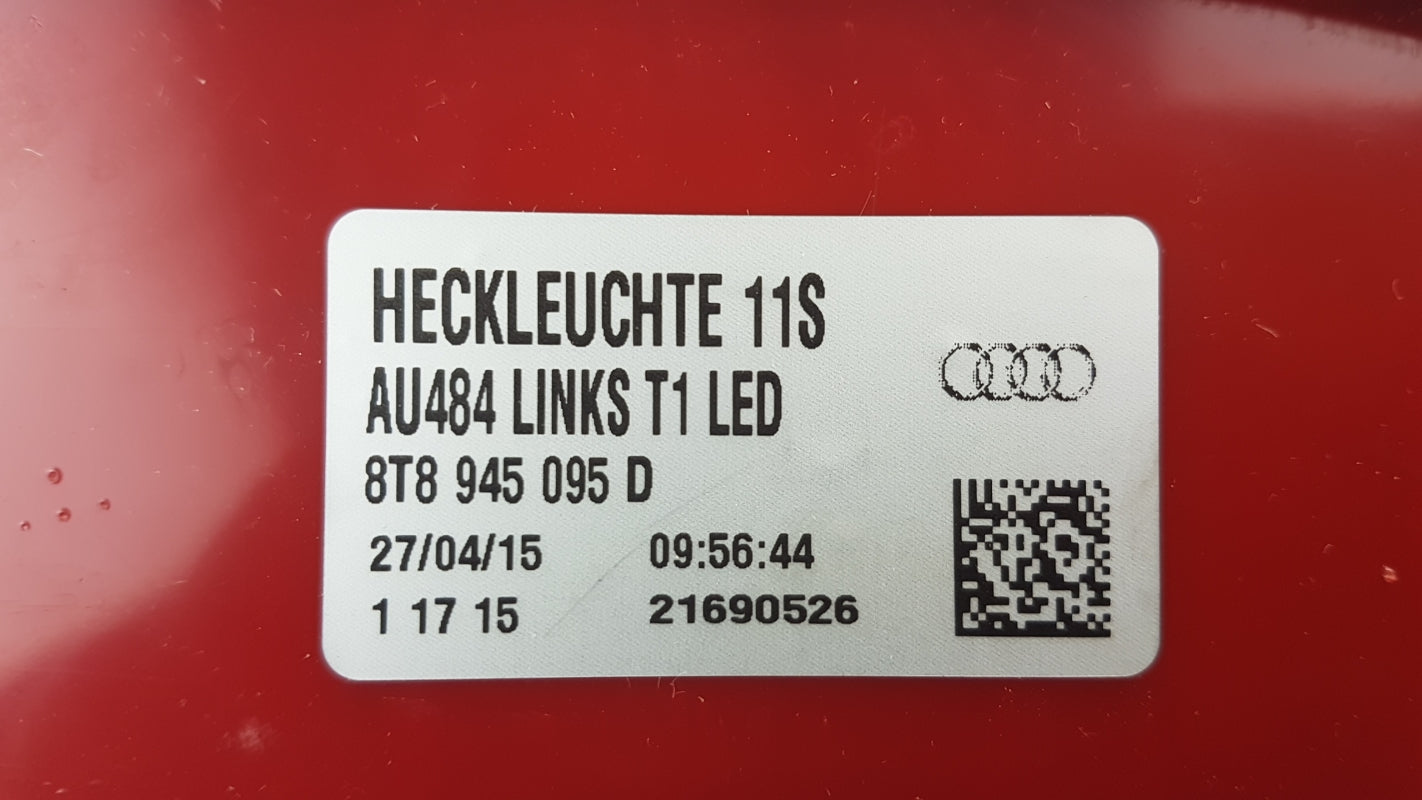 Original AUDI A5 I '07-'11 LED-Schlussleuchte aussen links 8T8945095D