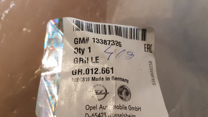 Original OPEL Astra J Lüftungsgitter, Stoßstange 13387326