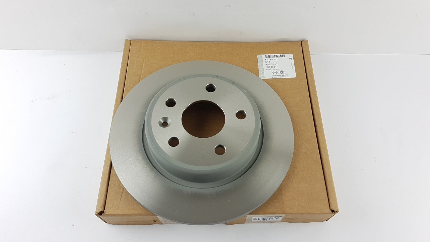 Original OPEL Astra-K 2016-2019 Bremsscheibe (1 Stück) Hinten 13514612