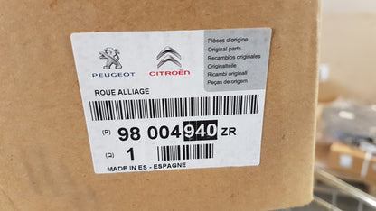 Original CITROEN C3 C4 Cactus Alufelge 6.5X17" ET19 98004940ZR